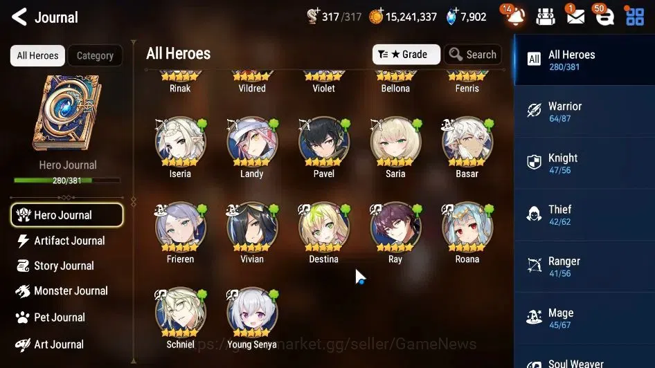 Epic Seven Accounts ASIA VERIF|36 ML(LOTScales,BArunka,Har Setti,Etc)+ image 16