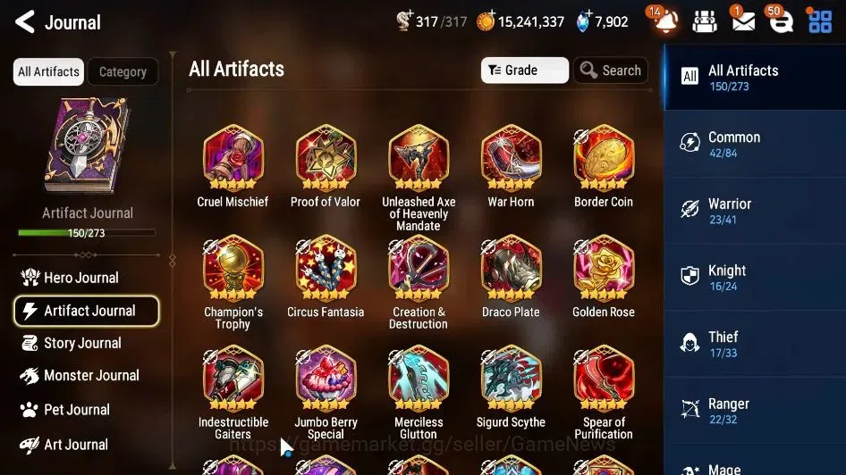 Epic Seven Accounts ASIA VERIF|36 ML(LOTScales,BArunka,Har Setti,Etc)+ image 17