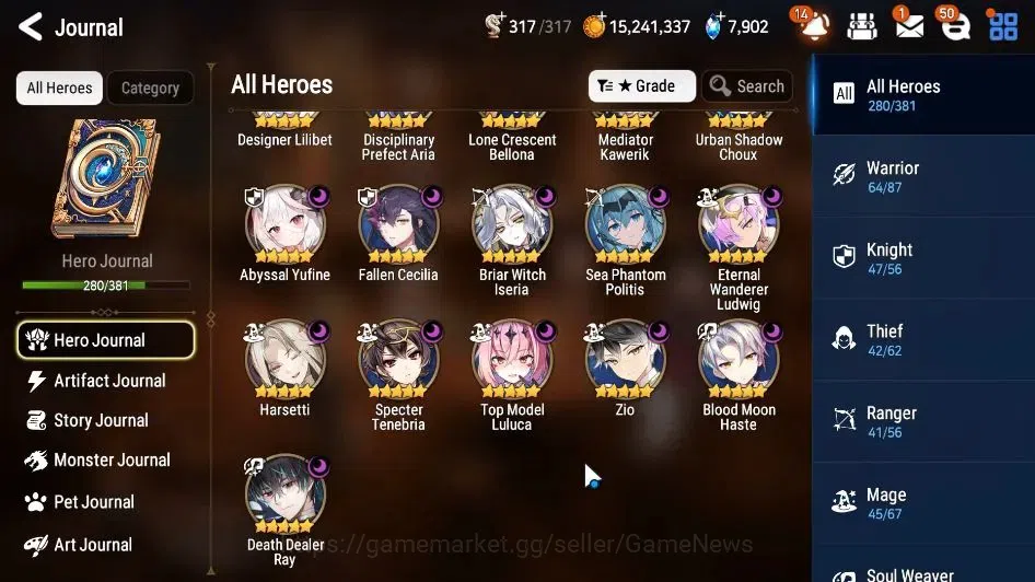Epic Seven Accounts ASIA VERIF|36 ML(LOTScales,BArunka,Har Setti,Etc)+ image 9