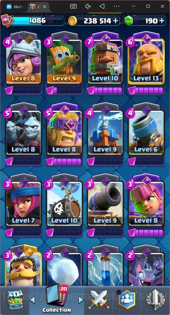 Clash Royale Accounts Mobile | KTL 13 | Trophy 8030 | 3 Champ | 3 Hero | image 12