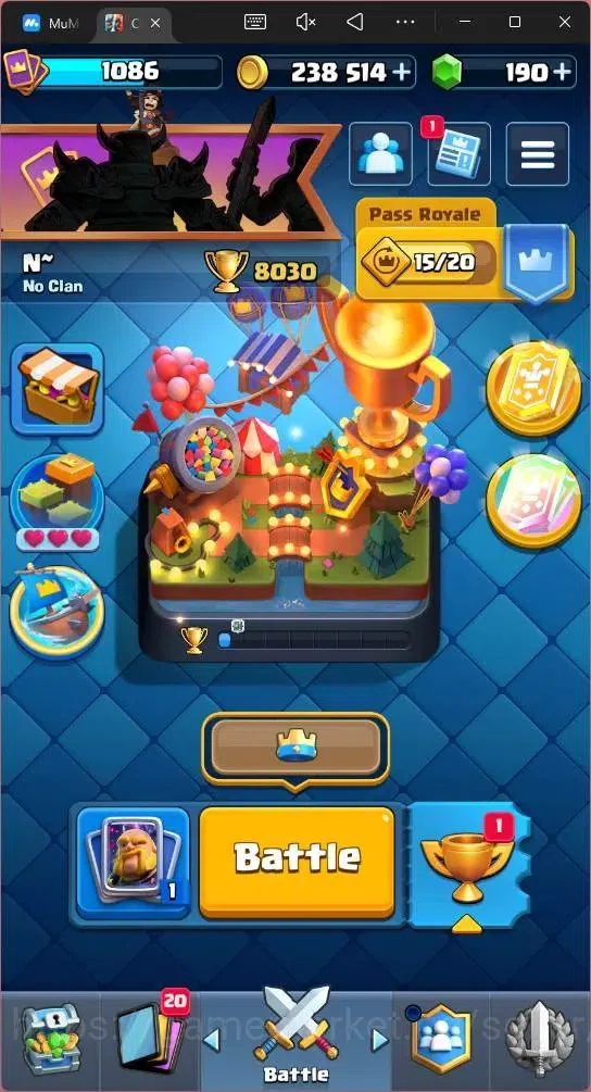 Clash Royale Accounts Mobile | KTL 13 | Trophy 8030 | 3 Champ | 3 Hero | image 17