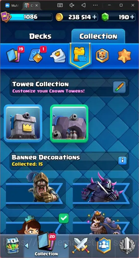 Clash Royale Accounts Mobile | KTL 13 | Trophy 8030 | 3 Champ | 3 Hero | image 6
