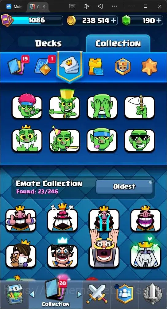 Clash Royale Accounts Mobile | KTL 13 | Trophy 8030 | 3 Champ | 3 Hero | image 7