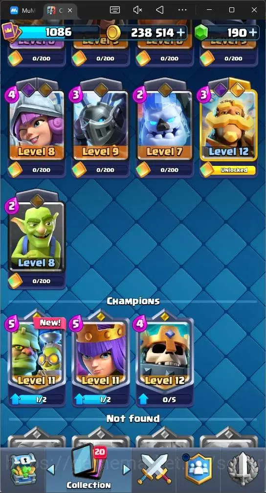 Clash Royale Accounts Mobile | KTL 13 | Trophy 8030 | 3 Champ | 3 Hero | image 9