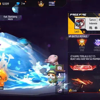 Free Fire Accounts Indonesia, Vault 167, evo m4 lv6, EVO scar lv4, bu image 1