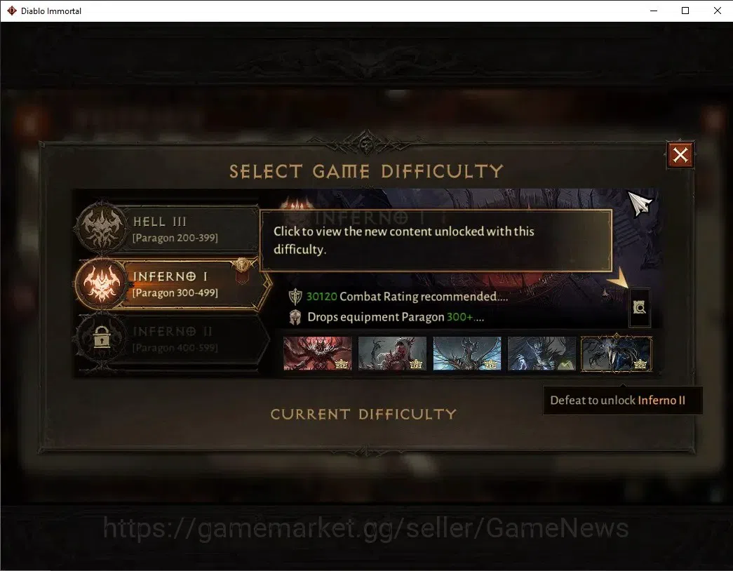 Diablo Immortal Accounts SA - Malah|CS ON|Lv60(390)|Tempest|CR 33k|Reso 330 image 15