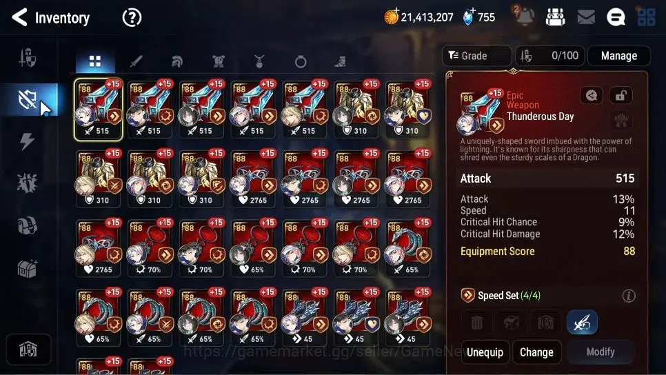 Epic Seven Accounts GLOBAL Unverif|New Era|3 ML(A Tywin,BM Haste,Zio)+ image 10