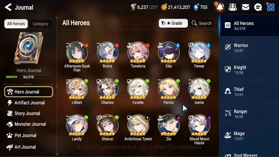 Epic Seven Accounts GLOBAL Unverif|New Era|3 ML(A Tywin,BM Haste,Zio)+ image 7