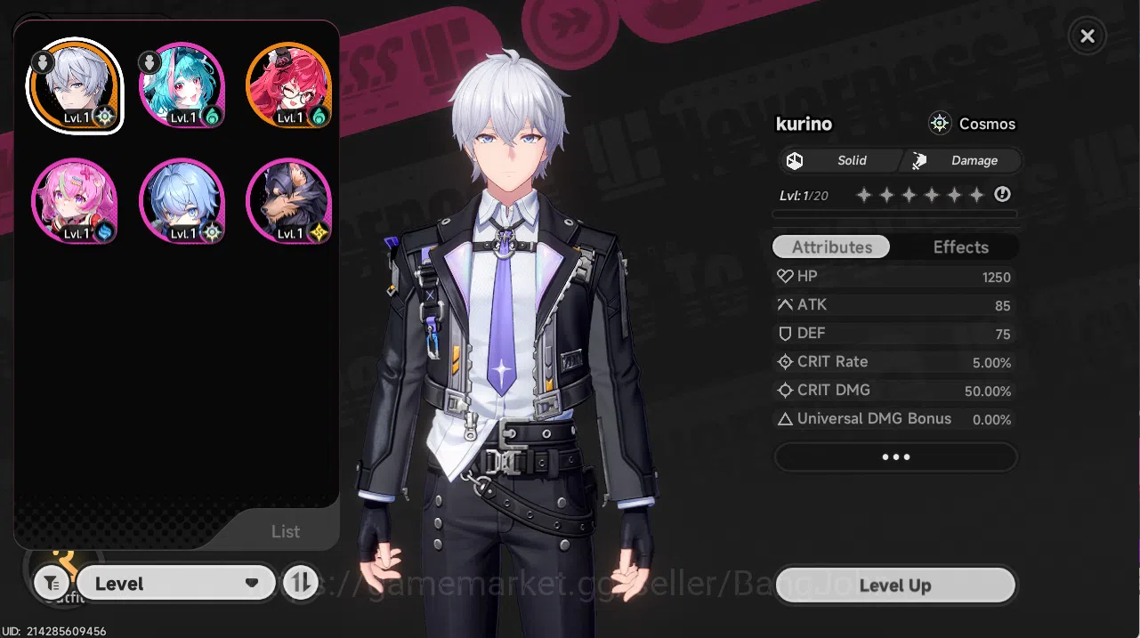 Neverness to Everness Accounts SEA| Starter Lvl 3 | 1 S Nanally + 4A Char|MC Male image 6