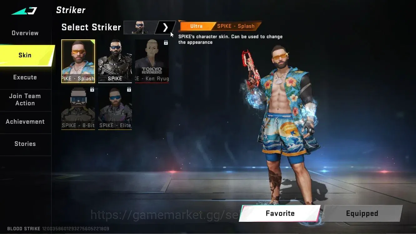 Blood Strike Accounts ASIA|ETERNAL[Desert Eagle-Scorpius]|Collab 7DS[Kar image 4