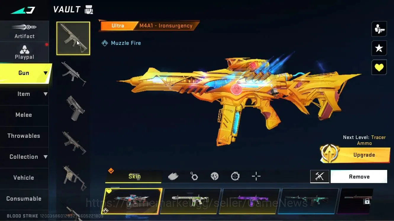 Blood Strike Accounts ASIA|ETERNAL[Desert Eagle-Scorpius]|Collab 7DS[Kar image 9