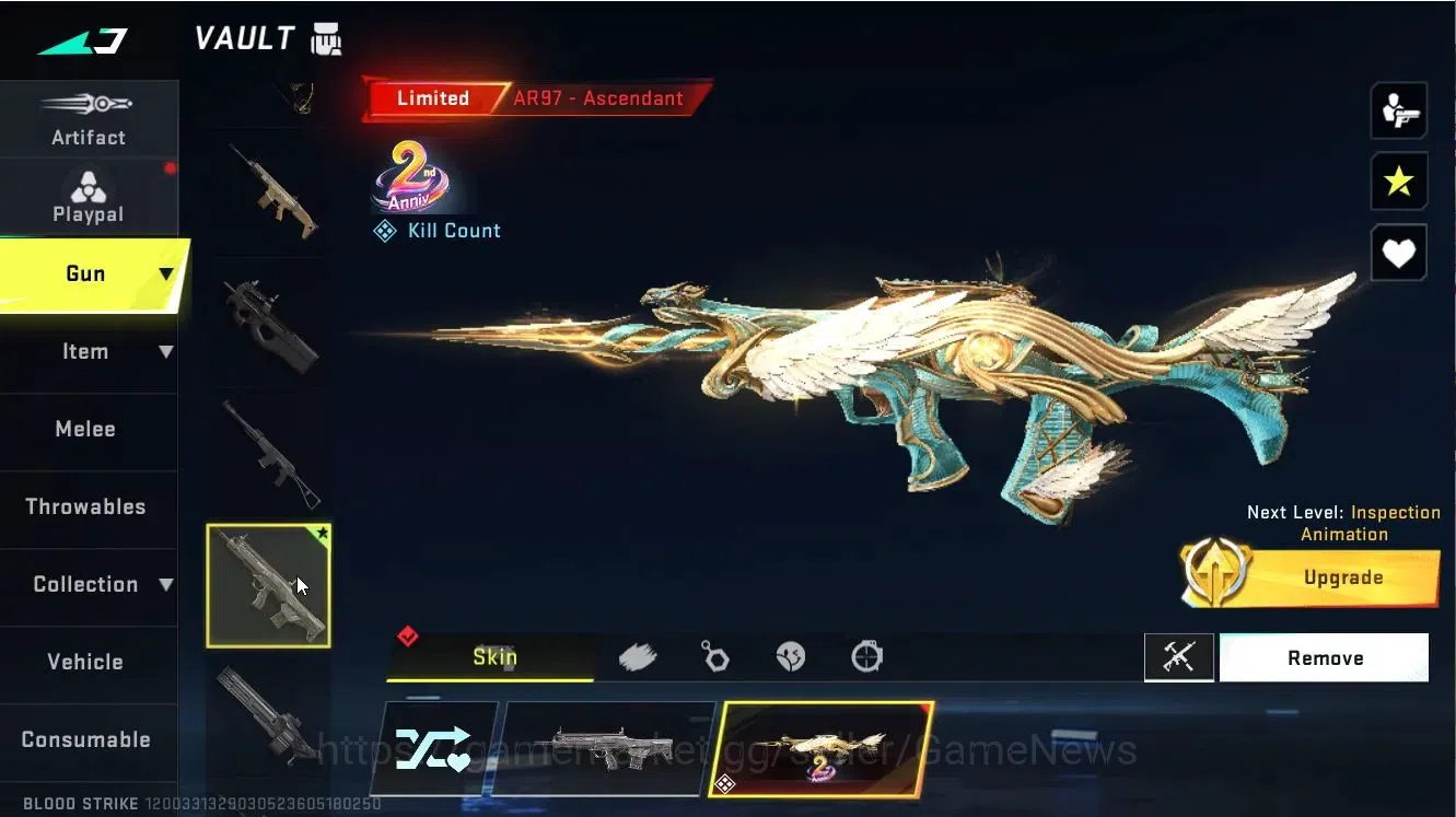 Blood Strike Accounts ASIA|4 ULTRA[ETHAN,GLOCK,M82,Bandage]|Collab 7DS[Q image 11