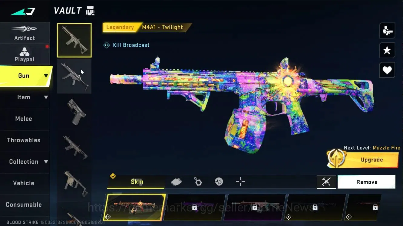 Blood Strike Accounts ASIA|4 ULTRA[ETHAN,GLOCK,M82,Bandage]|Collab 7DS[Q image 15