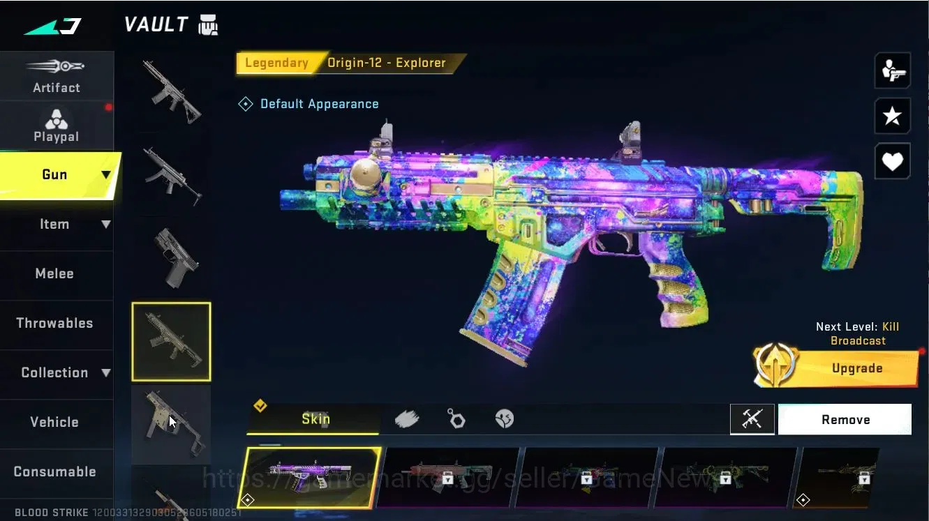 Blood Strike Accounts ASIA|4 ULTRA[ETHAN,GLOCK,M82,Bandage]|Collab 7DS[Q image 16