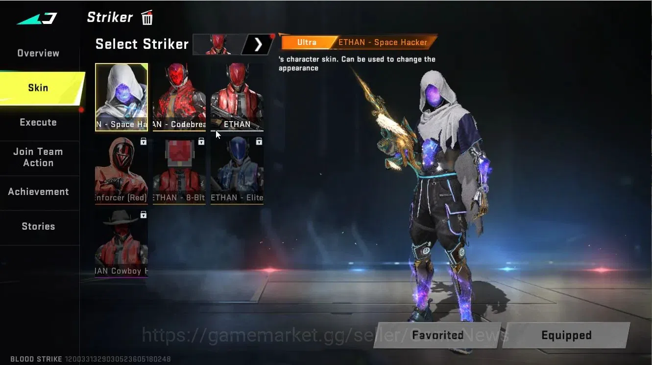 Blood Strike Accounts ASIA|4 ULTRA[ETHAN,GLOCK,M82,Bandage]|Collab 7DS[Q image 3