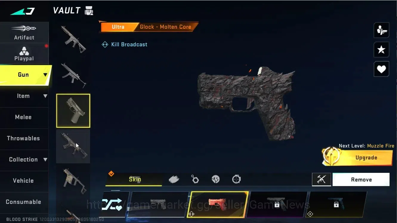 Blood Strike Accounts ASIA|4 ULTRA[ETHAN,GLOCK,M82,Bandage]|Collab 7DS[Q image 7