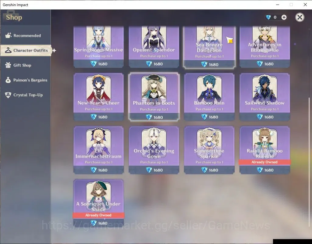 Genshin Impact Accounts ASIA|AR 56|9 Limited+6(*5Weapon)|[Xiao,Yelan]+Sign image 14