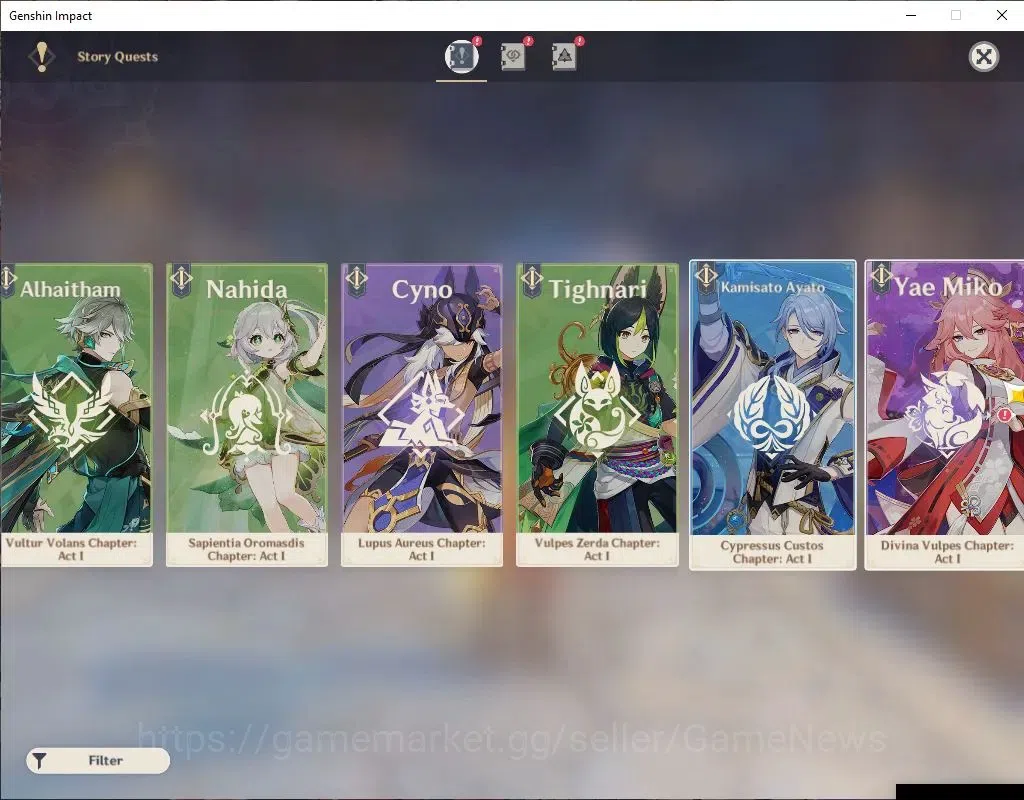 Genshin Impact Accounts ASIA|AR 56|9 Limited+6(*5Weapon)|[Xiao,Yelan]+Sign image 17