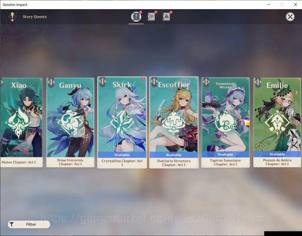 Genshin Impact Accounts ASIA|AR 56|9 Limited+6(*5Weapon)|[Xiao,Yelan]+Sign image 18