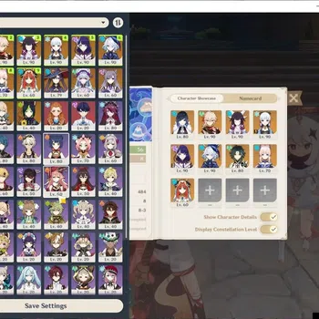 Genshin Impact Mid Game ASIA|AR 56|9 Limited+6(*5Weapon)|[Xiao,Yelan]+Sign image 1