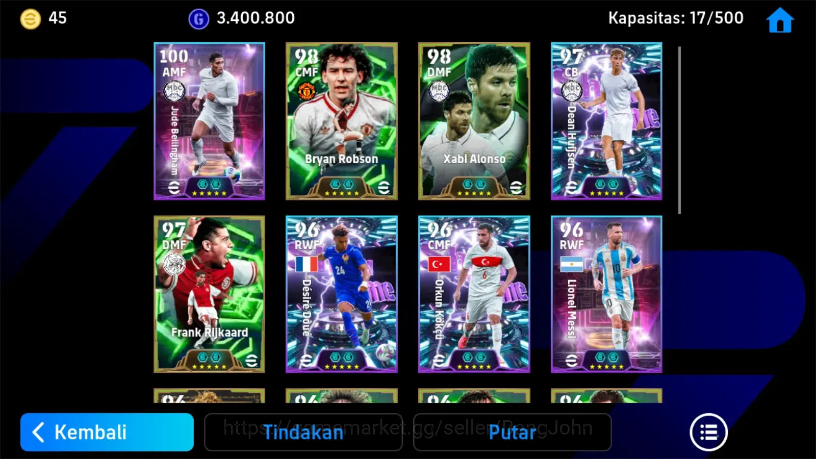 eFootball Accounts ANDROID|PW 3167|Bellingham show,robson epic,huijse image 3