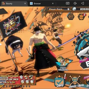 One Piece Bounty Rush Accounts High-End Android |EX 2|PR 9|KOP Gol D.Roger,GF Monkey D.Luffy,TW Zoro&Sanji Max|Log Bandai