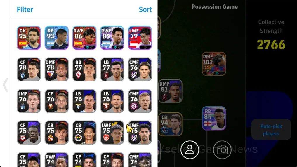 eFootball Accounts Android|BigTime Lamine Yamal,Showtime Lionel Messi image 2