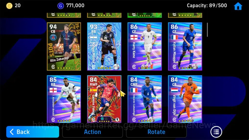 eFootball Accounts Android|BigTime Lamine Yamal,Showtime Lionel Messi image 5