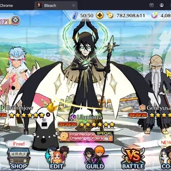 Bleach: Brave Souls Accounts High-End Global|1M BP+2 MT|100PS