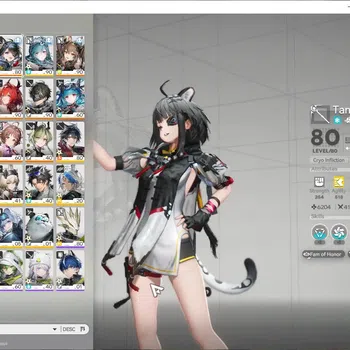 Arknights: Endfield Accounts ASIA|Lv60|Ars 1,9k|9 SSR(5