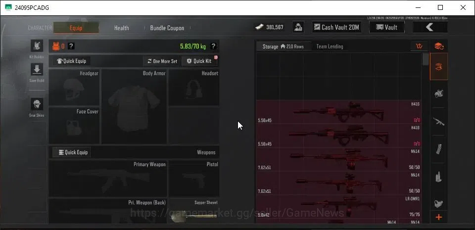 Arena Breakout Accounts High Value MOBILE|Lvl 30|SV 56M|CV 21M|1 Secret Document|6 Set|Sapper Shovel|AKM,Peak AEK,Splatter 3