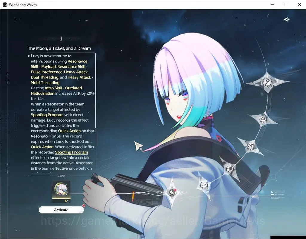 Wuthering Waves Accounts SEA|UL 48|2 Limited| (Lucy R6+Signature,Rebecca) | image 3