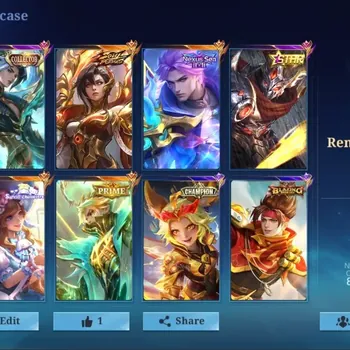 Mobile Legends: Bang Bang Accounts Collector Global|288 Skin|Renowned|Collector ling,NexusSea Nolan,SoulPegasus