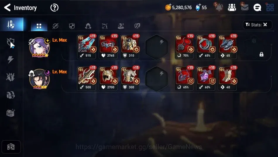 Epic Seven Accounts GLOBAL Unverif|New Era|2 ML(Rhiana&Luciel,Harsetti image 14