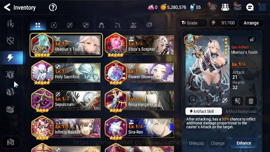Epic Seven Accounts GLOBAL Unverif|New Era|2 ML(Rhiana&Luciel,Harsetti image 16