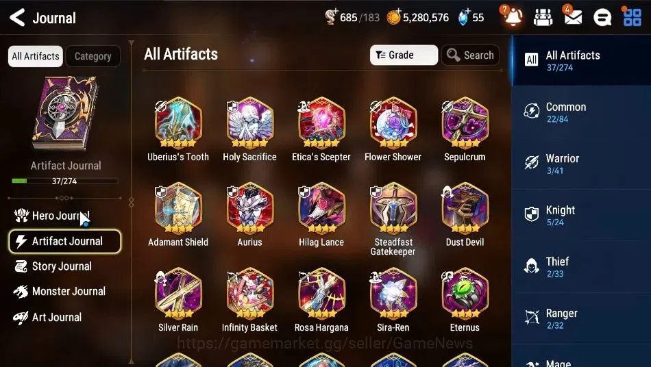 Epic Seven Accounts GLOBAL Unverif|New Era|2 ML(Rhiana&Luciel,Harsetti image 6