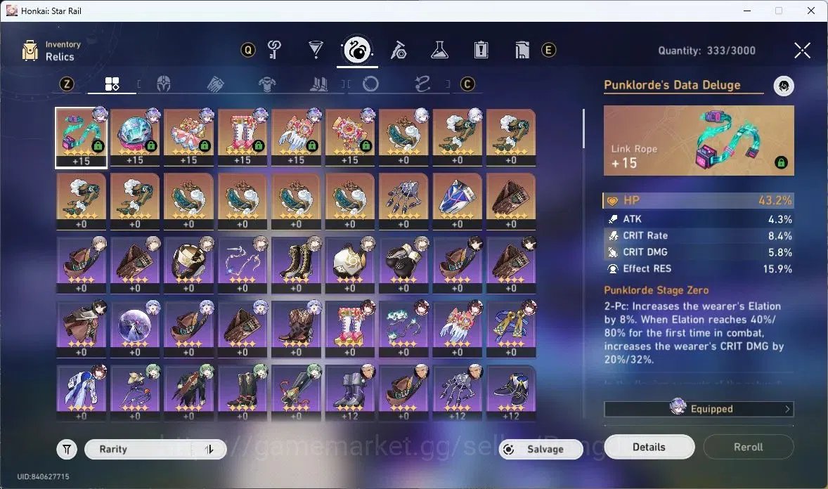 Honkai Star Rail Accounts ASIA | TL 43 | Silver Wolf+Sign | Yao Guang+Sign | image 6