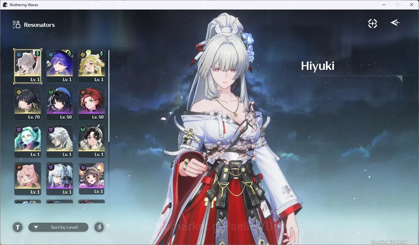 Wuthering Waves Accounts SEA|UL 48|Rank5|3 Char Limited [Hiyuki RC3,Lucilla image 2