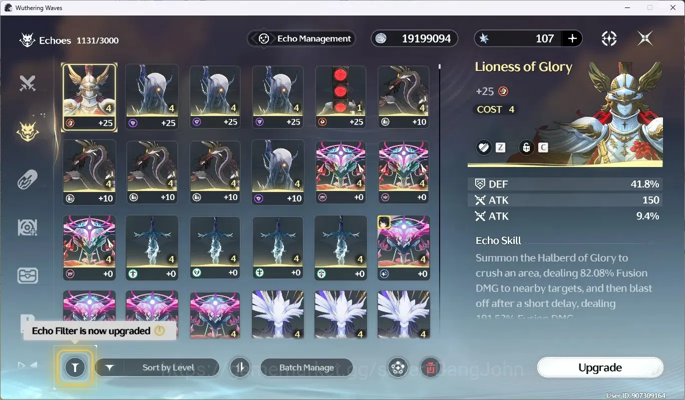 Wuthering Waves Accounts SEA|UL 48|Rank5|3 Char Limited [Hiyuki RC3,Lucilla image 5