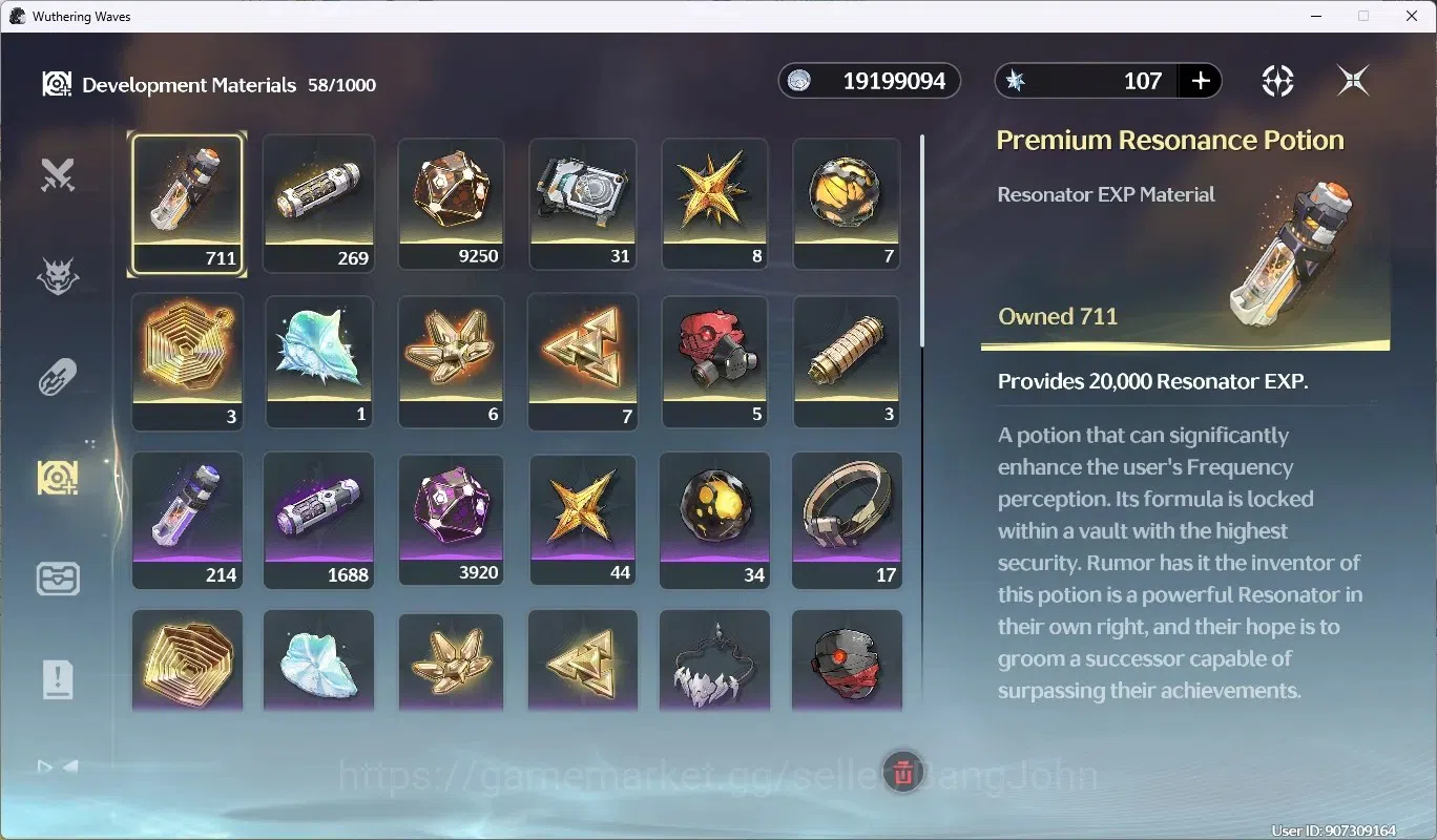 Wuthering Waves Accounts SEA|UL 48|Rank5|3 Char Limited [Hiyuki RC3,Lucilla image 7