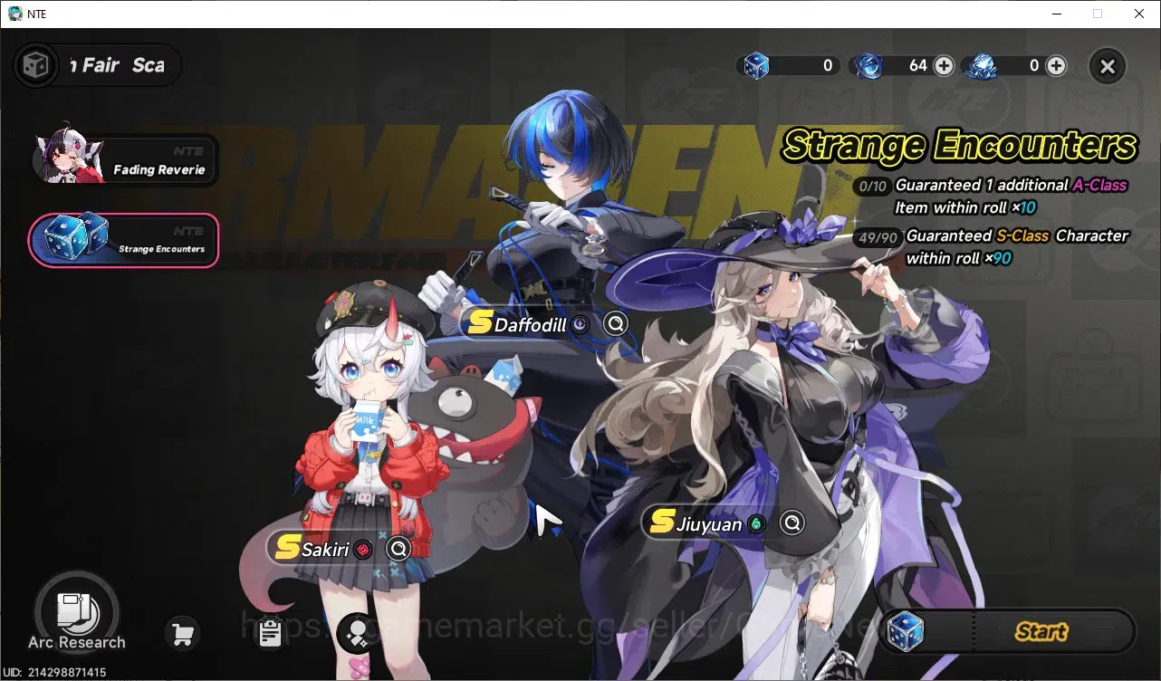 Neverness to Everness Accounts GLOBAL SEA|HL 13|TL 2|6 SSR Lacrimosa,Hotori,Jiuyu image 15