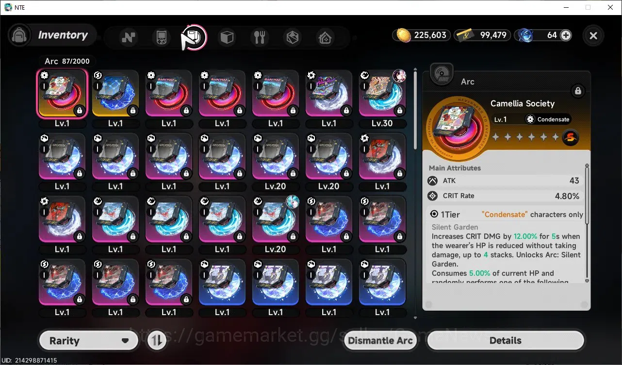 Neverness to Everness Accounts GLOBAL SEA|HL 13|TL 2|6 SSR Lacrimosa,Hotori,Jiuyu image 18