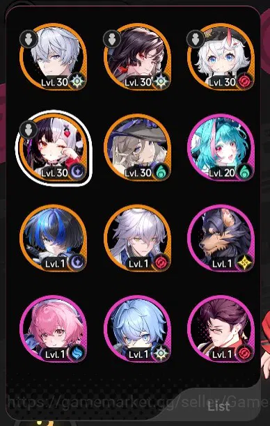 Neverness to Everness Accounts GLOBAL SEA|HL 13|TL 2|6 SSR Lacrimosa,Hotori,Jiuyu image 2