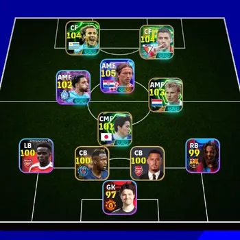 eFootball Accounts Legends & Iconic Players Android |PW 3148|Luka Modric Show T,Omar Marmoush Show T,Epic Suarez + Forlan