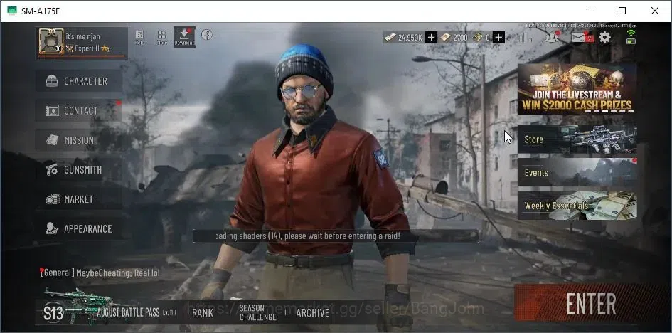 Arena Breakout Accounts High Value Mobile |Lv.30|CV 24,5M|SV 53,7M|RS AKM,Maelstrom AUG,Lava Groza,Yellow Tape P90,Lava 1