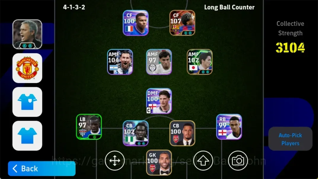 eFootball Accounts High-End Android|PW3104|Epic OnoShinji,BigT LamineYamal.Showtime Lionelmessi,PE Aubameyang|CheckSSEFB3507B 1