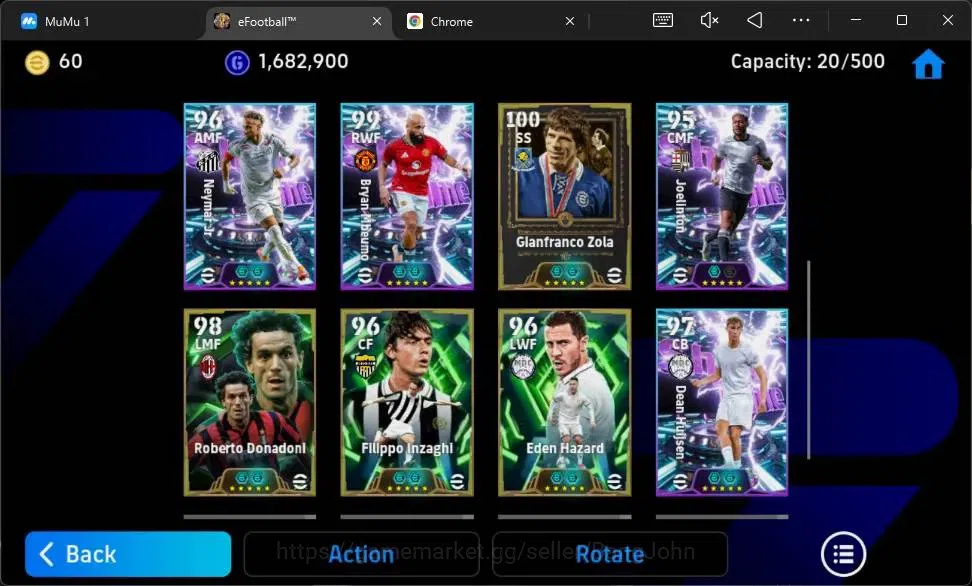 eFootball Accounts Mobile|PW 3164|Epic Gerrard,Raul,Kuyt,Silvestre,Ba image 4