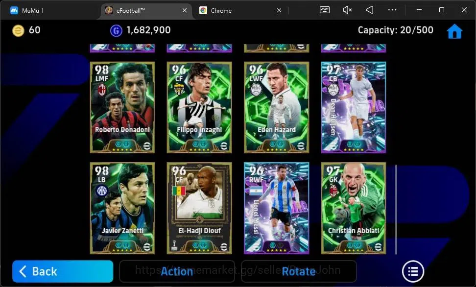 eFootball Accounts Mobile|PW 3164|Epic Gerrard,Raul,Kuyt,Silvestre,Ba image 5