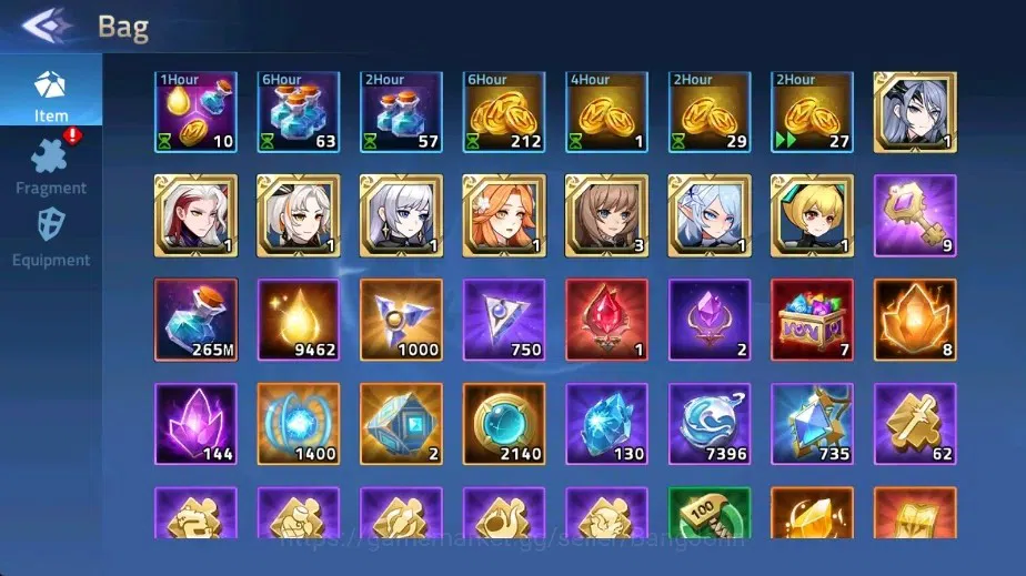 Mobile Legends: Adventure Accounts Global |LV 89|10041k Power |VIP 7|Camp 47-36 |Hero image 19