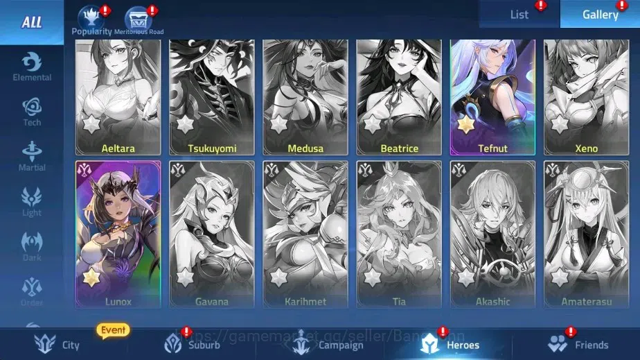 Mobile Legends: Adventure Accounts Global |LV 89|10041k Power |VIP 7|Camp 47-36 |Hero image 5